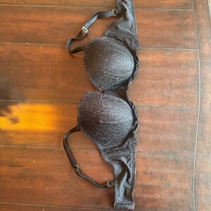 Victoria’s Secret Black Lace Push-Up Bra
